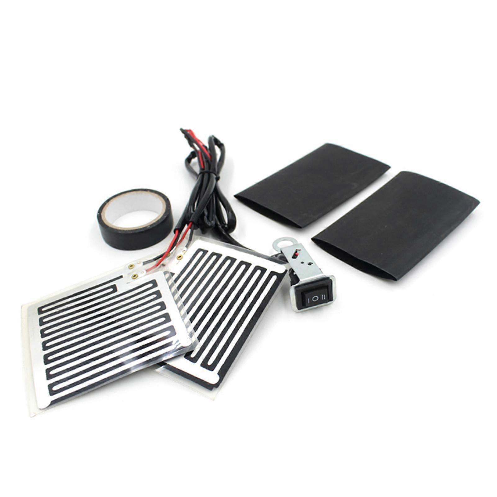 Grip Warmer 12V Heated Grips for Motorcycle,Electric Heating Handlebar Warmer