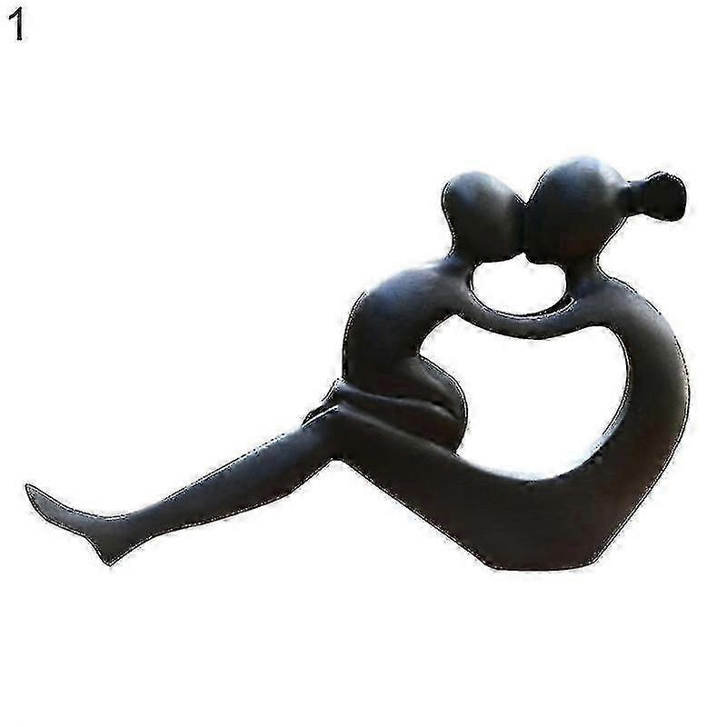 Handcrafted Statue Exquisite Workmanship Abstract Embrace Hug Hollow-out Mother Child Figurines For Mother's Day