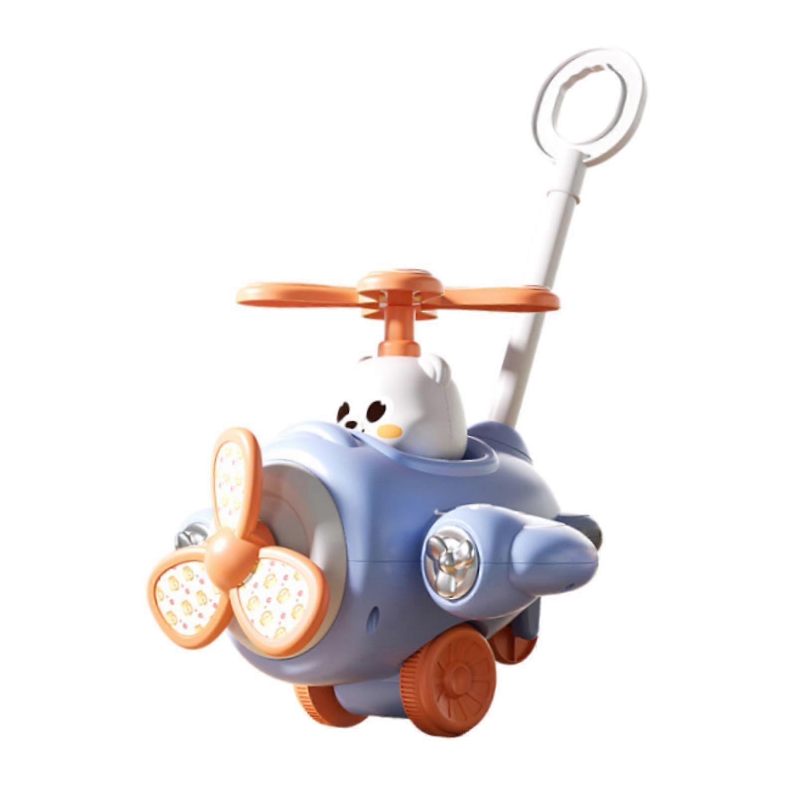Balance Toy Early Development Activity Toy Hand Push Toy for Toddlers Babies blue
