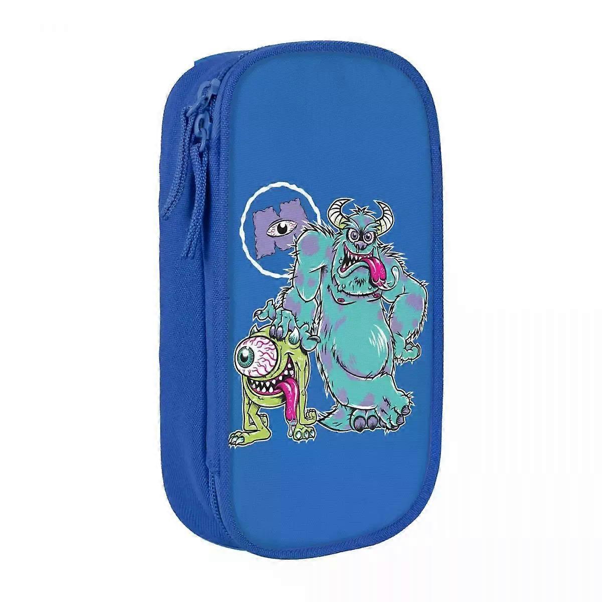 x1420 سولي مايك وازوفسكي الوحوش فينك حقائب أقلام رصاص حامل قلم أطفال حقيبة تخزين كبيرة مكتب هدية القرطاسية ffxz1420