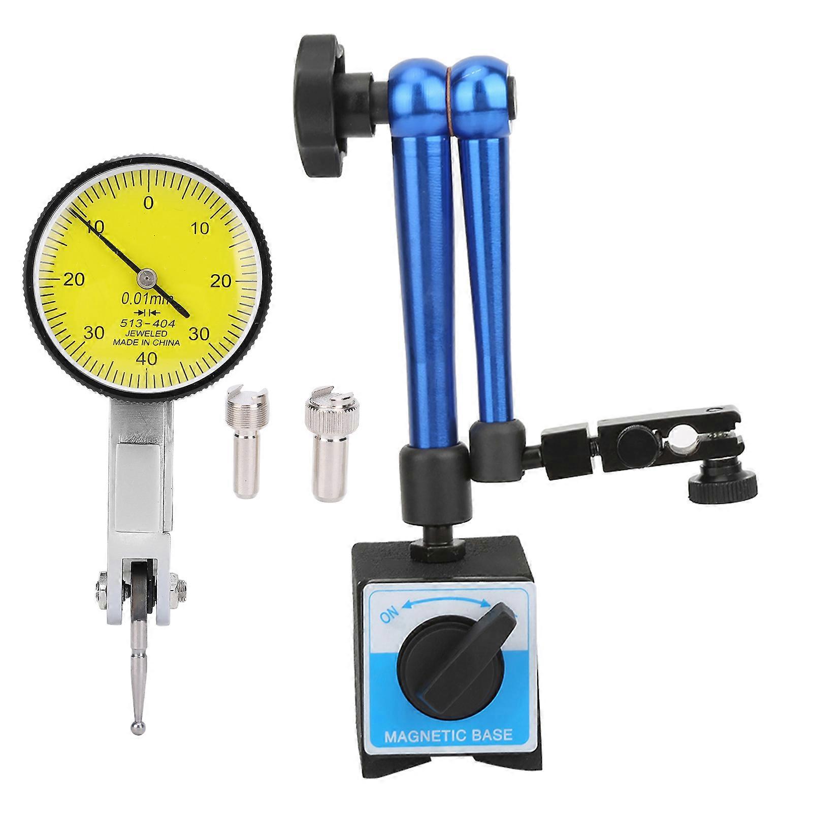 Support de base flexible magnétique avec indicateur de test à cadran bleu