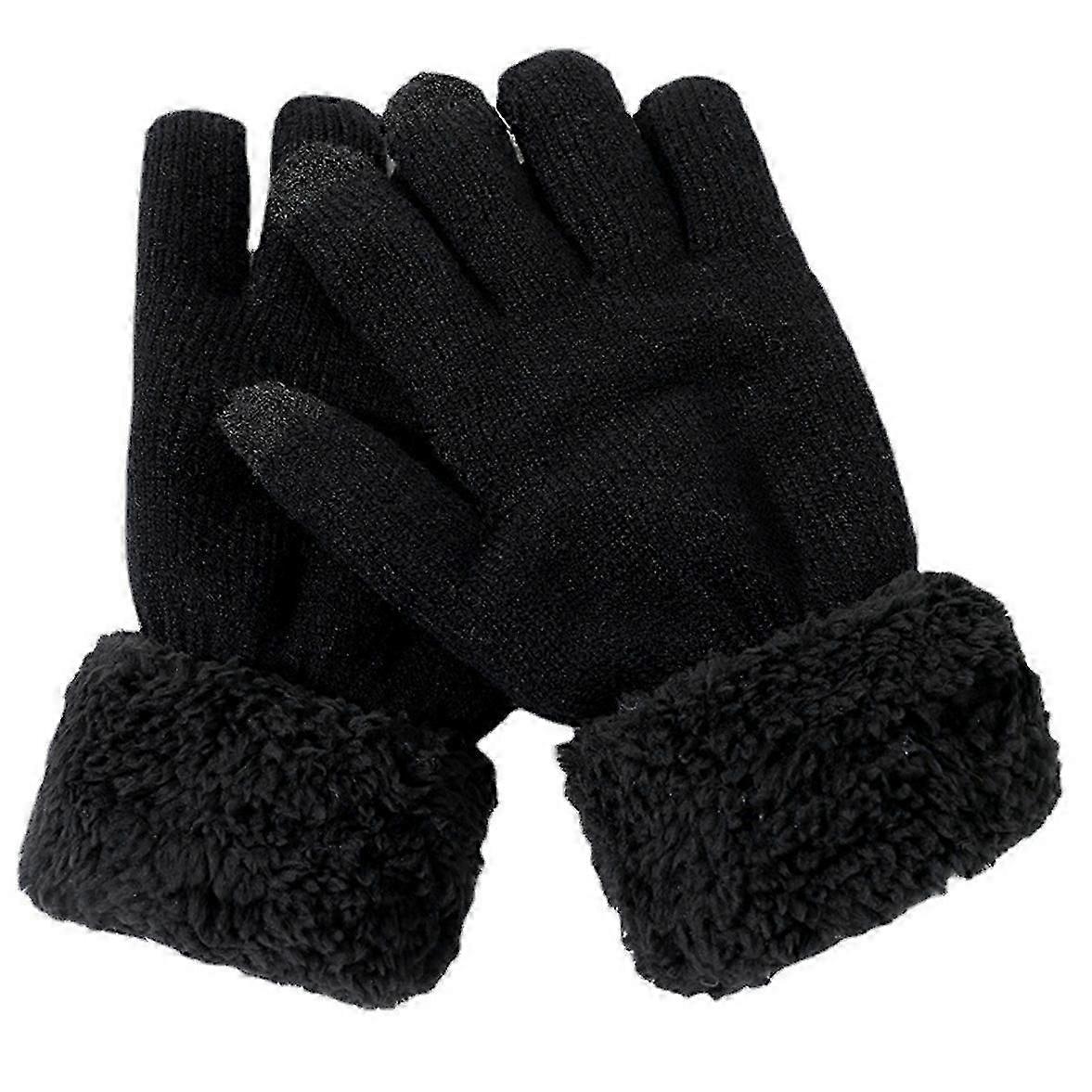 シェルパ裏地付きウィンターグローブ(レディース)