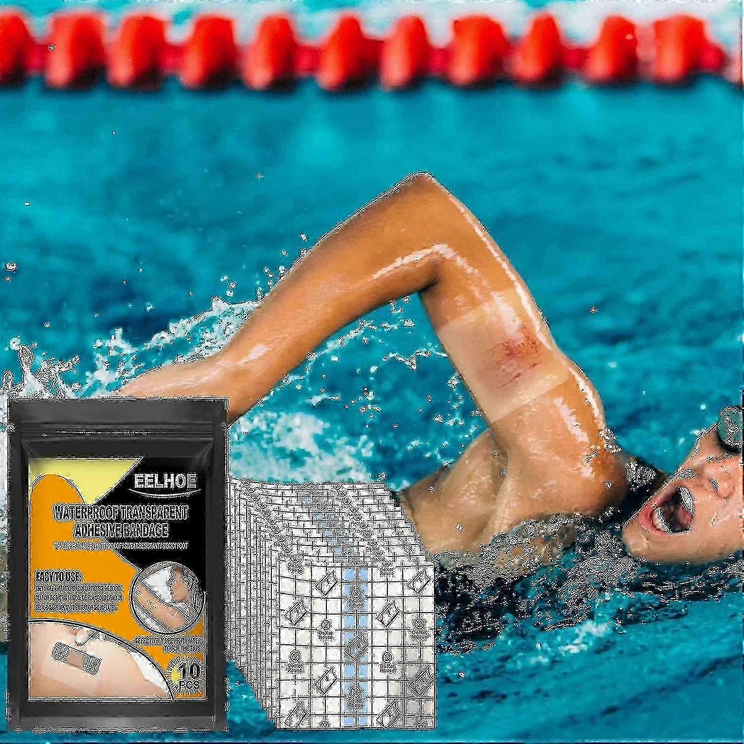 Waterproof Transparent Adhesive Bandage Bathing Swimming Transdermal Patch Water