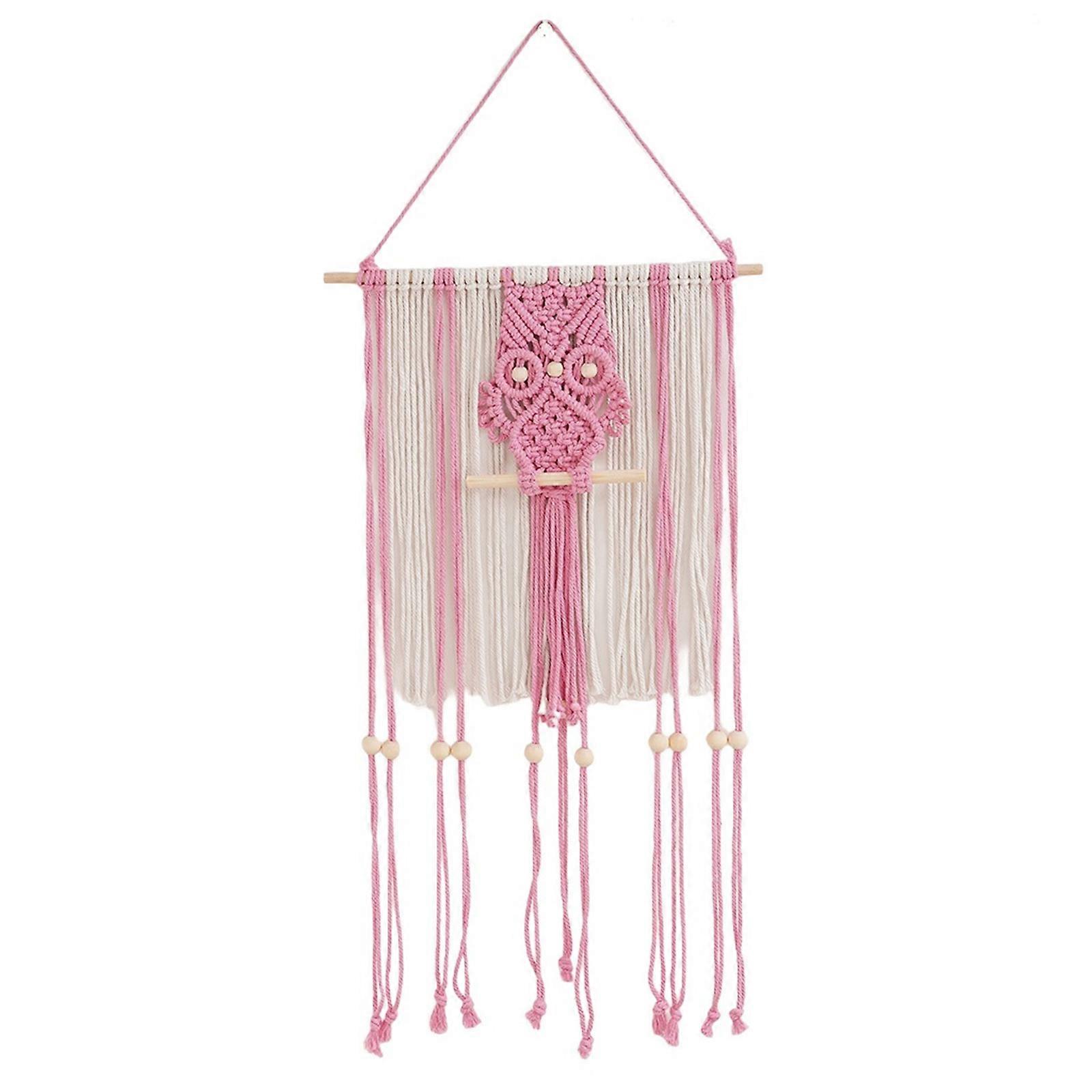 Unique Cotton Macrames Wall Hanging Hanging Photo Display for Photo Collages and Art Display in Various Room Setting