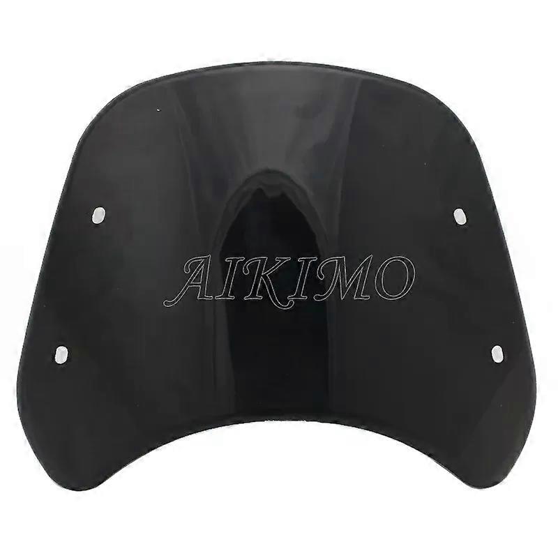2colors Motorcycle ABS Plastic Front Windshield Headlight Protector Windscreen Wind Deflector compatible forBenelli Leoncino 500 1pcs MAXP