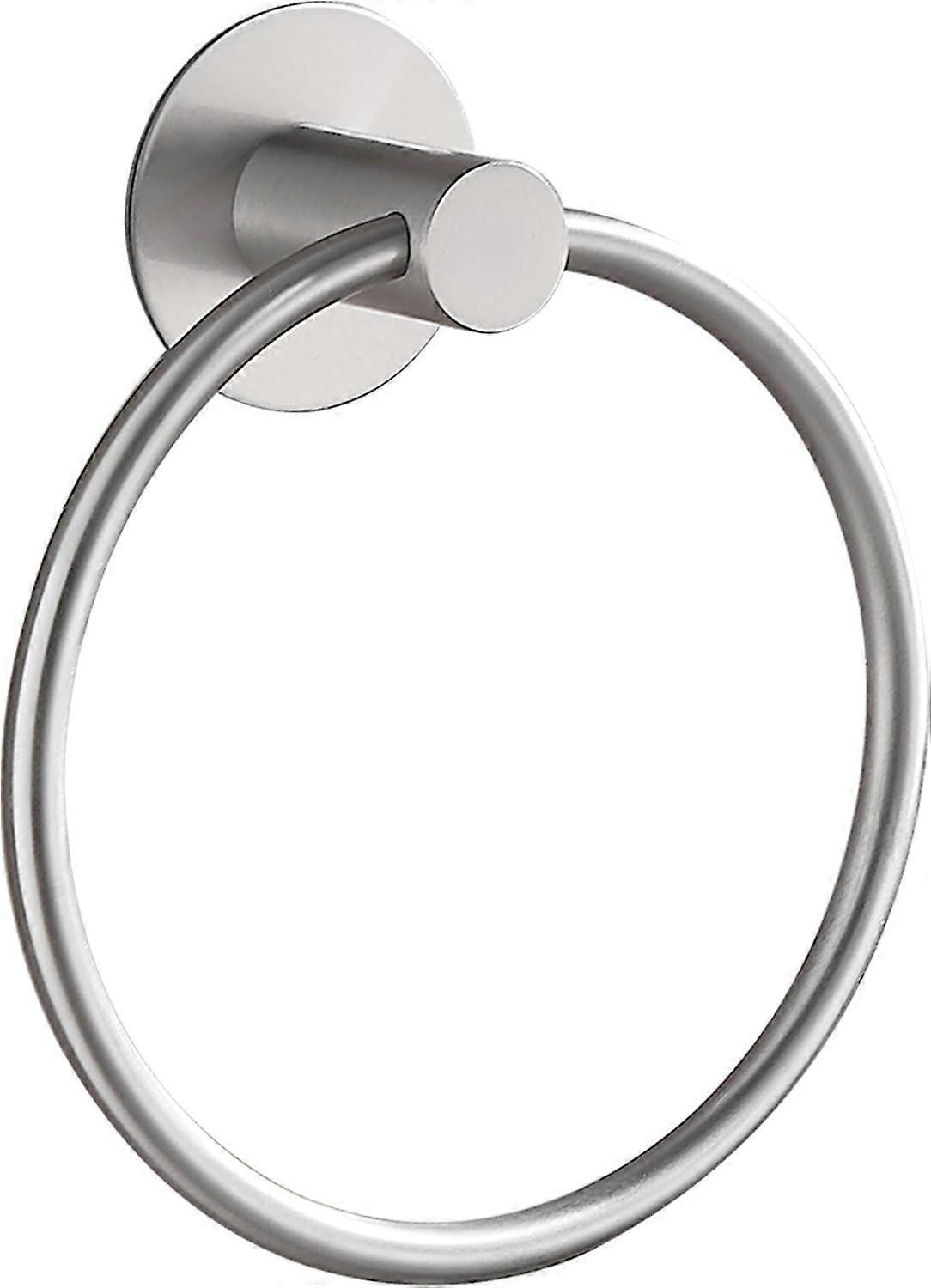 Stylish Bathroom Accessory, Flexible Swing Ring Ensures Easy Access To Towels, Self Adhesive Mount For Quick Installation On Smooth Or Rough