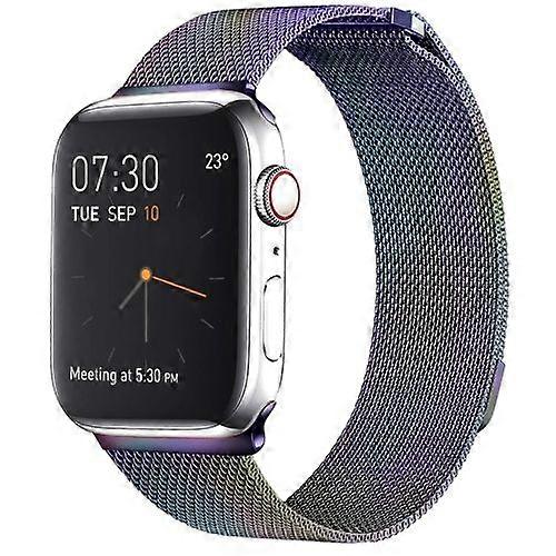 Milanese Loop Magnetic Stainless Steel Watch Band for Apple Watch Series 7 41mm / 6 & SE & 5 & 4 40mm / 3 & 2 & 1 38mm