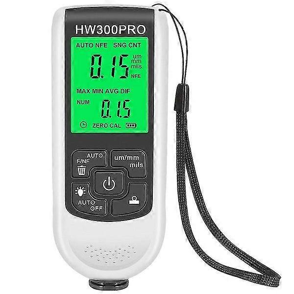 Professional Paint Thickness Gauge for Metal Coatings, 0-2000 m Measurement Range, Durable and Portable