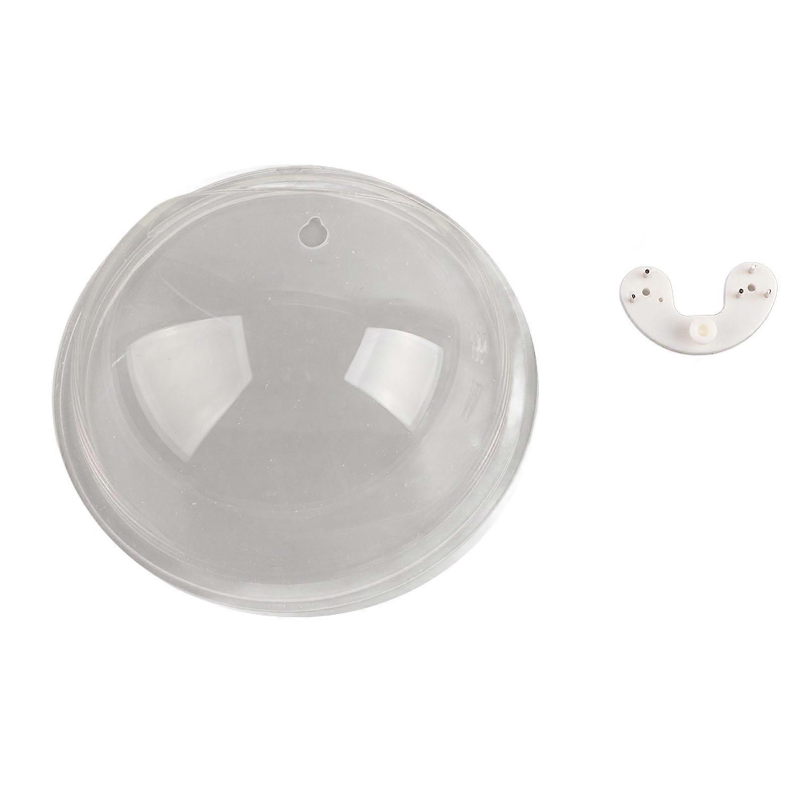 Indoor Clear Wall Planter, Maximize Space with Half-Round Shape Bubble Aquarium for Succulent Plants and Goldfish (Acrylic, Easy Hanging)