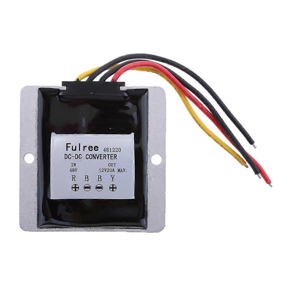 Su geçirmez DC / DC Dönüştürücü 48V (20-60V) - 12V / 20A Güç Modülü