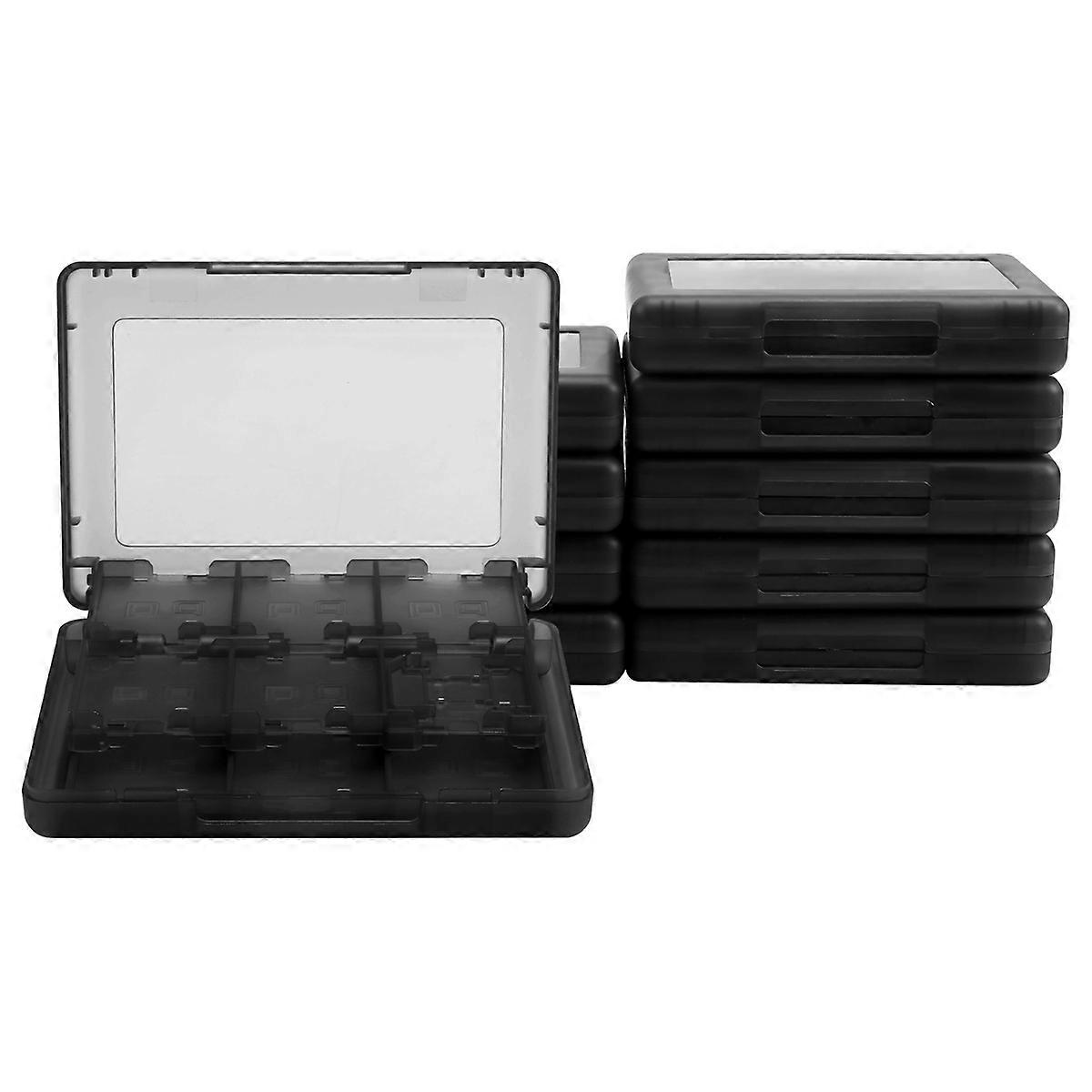 28-in-1 Game Card Storage Case for - Holder Black