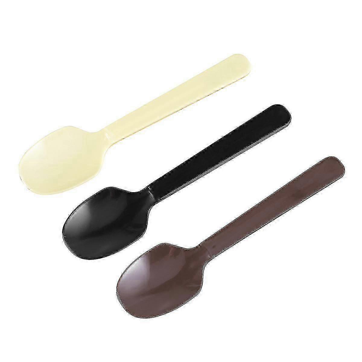 Plastic Spoons Disposable Cake Spoons Desserts Spoons For Restaurant
