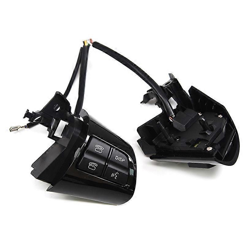 Steering Wheel Audio Control Button Cruise Switch Bright Black