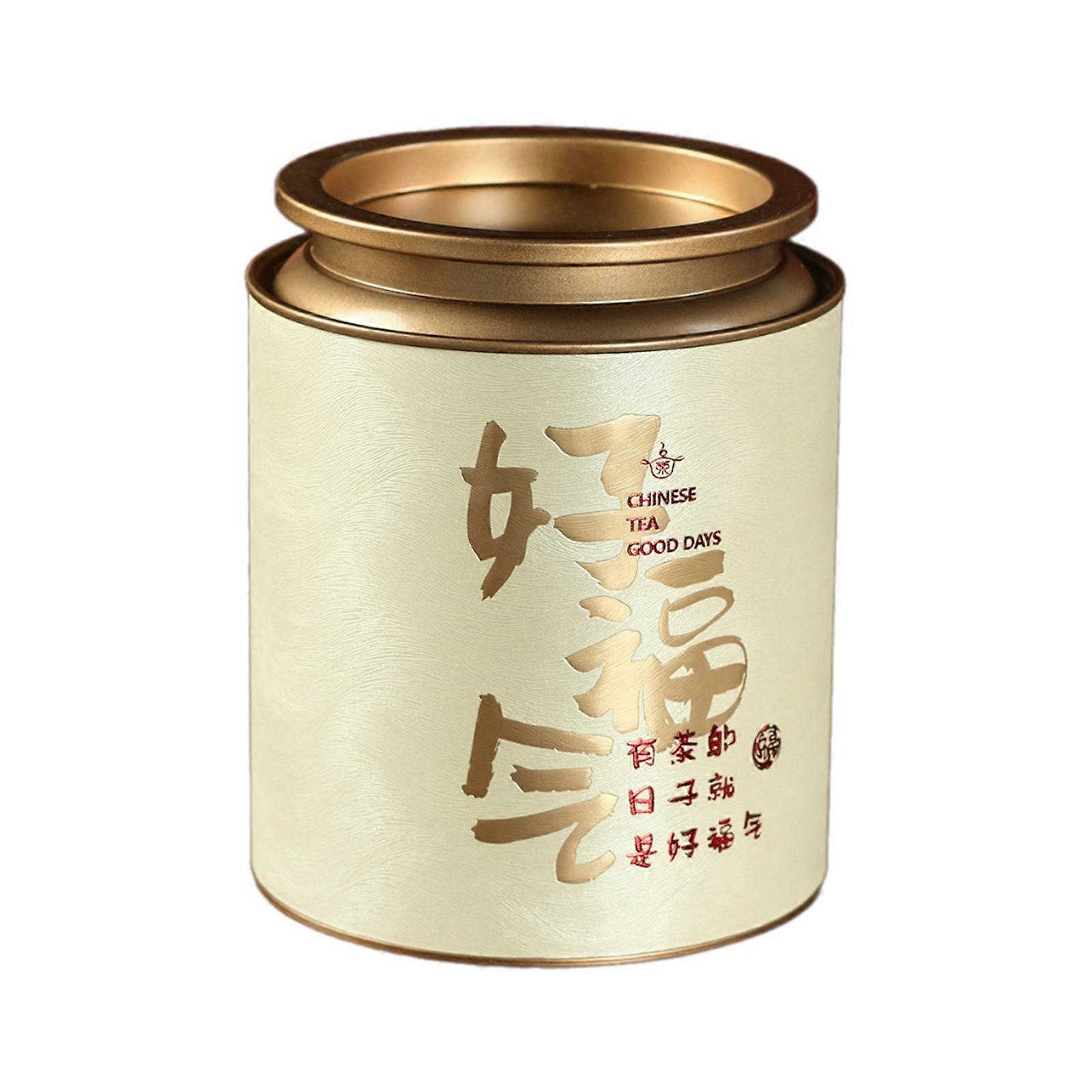 Tea Storage Box Practical Tea Container Tea Storage Jar Sealing Tea Case Convenient Tea Jar Suitable for Multiple Uses White