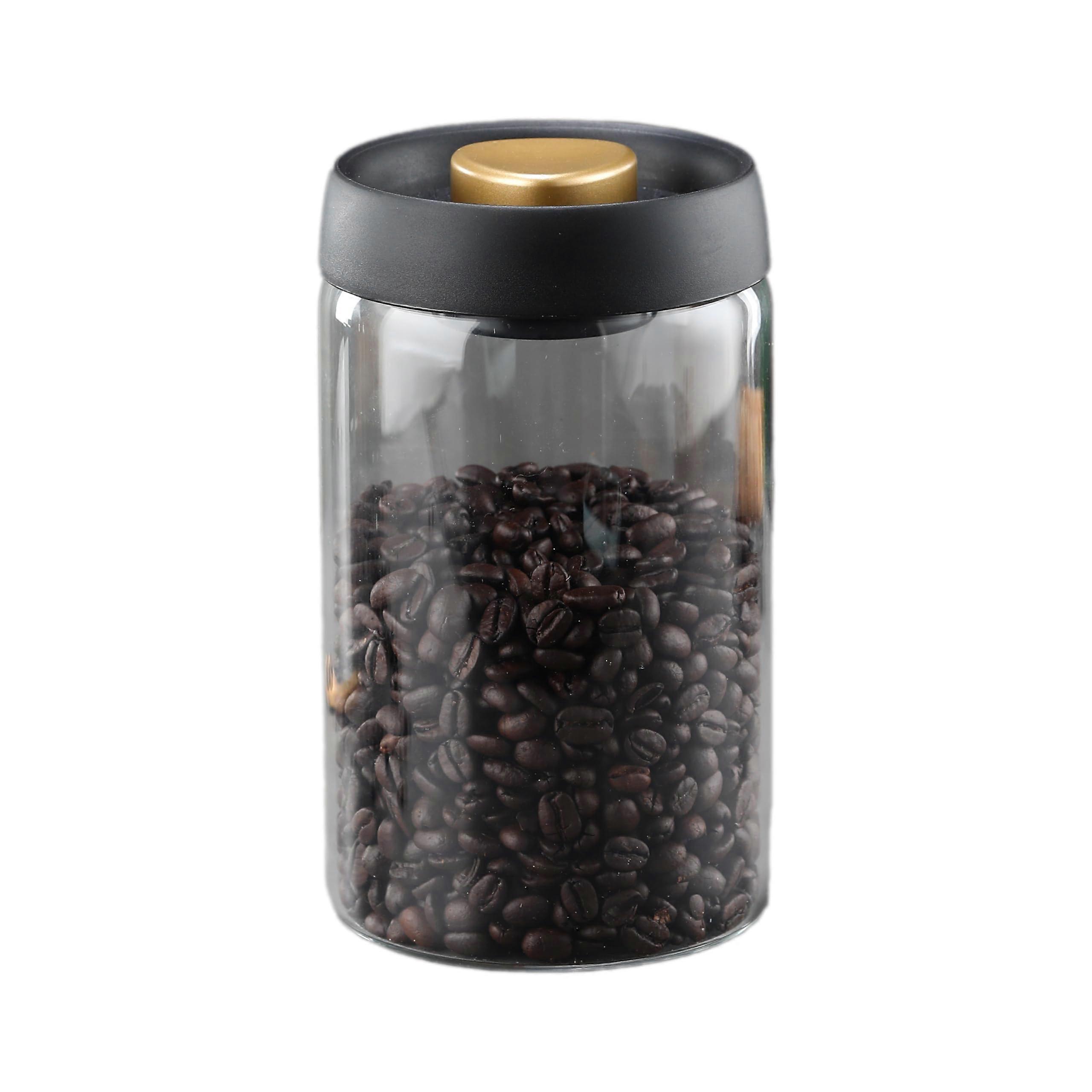 Airtight Coffee Bean Storage Container with Lid Sealed Press-Down Vacuum for Food Storage Large Size