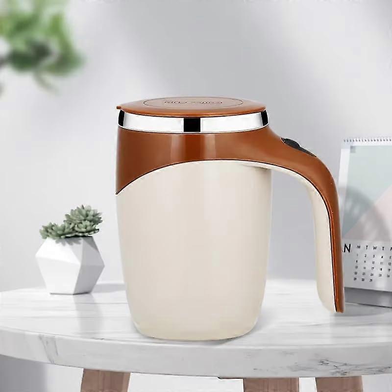 Stainless Steel Automatic Coffee Mug 12oz for Home Use with Insulated Design and Easy One-Touch Operation