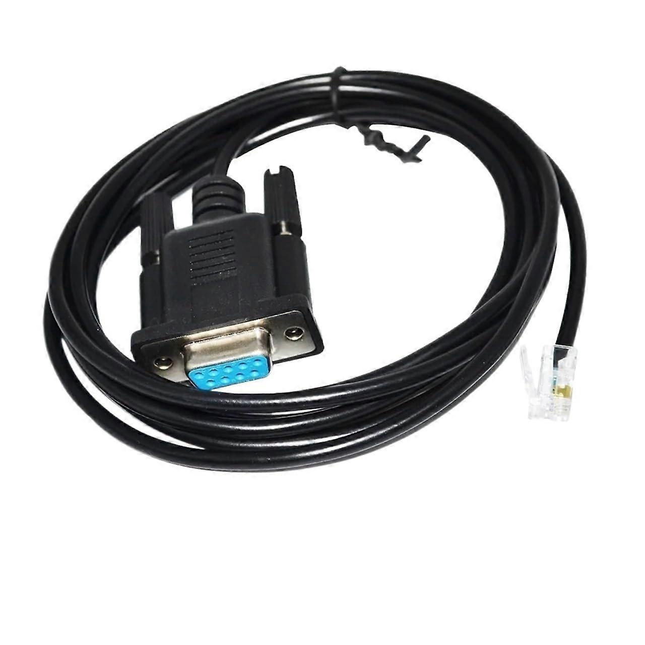 FTDI FT232RL USB to 4-Pole RJ10 RS232 Serial Communication DEBUG Cable for SCHINDLER Elevator IDD X3 Diagnostics Interface to PC(3M,DB9 Female - RJ10)