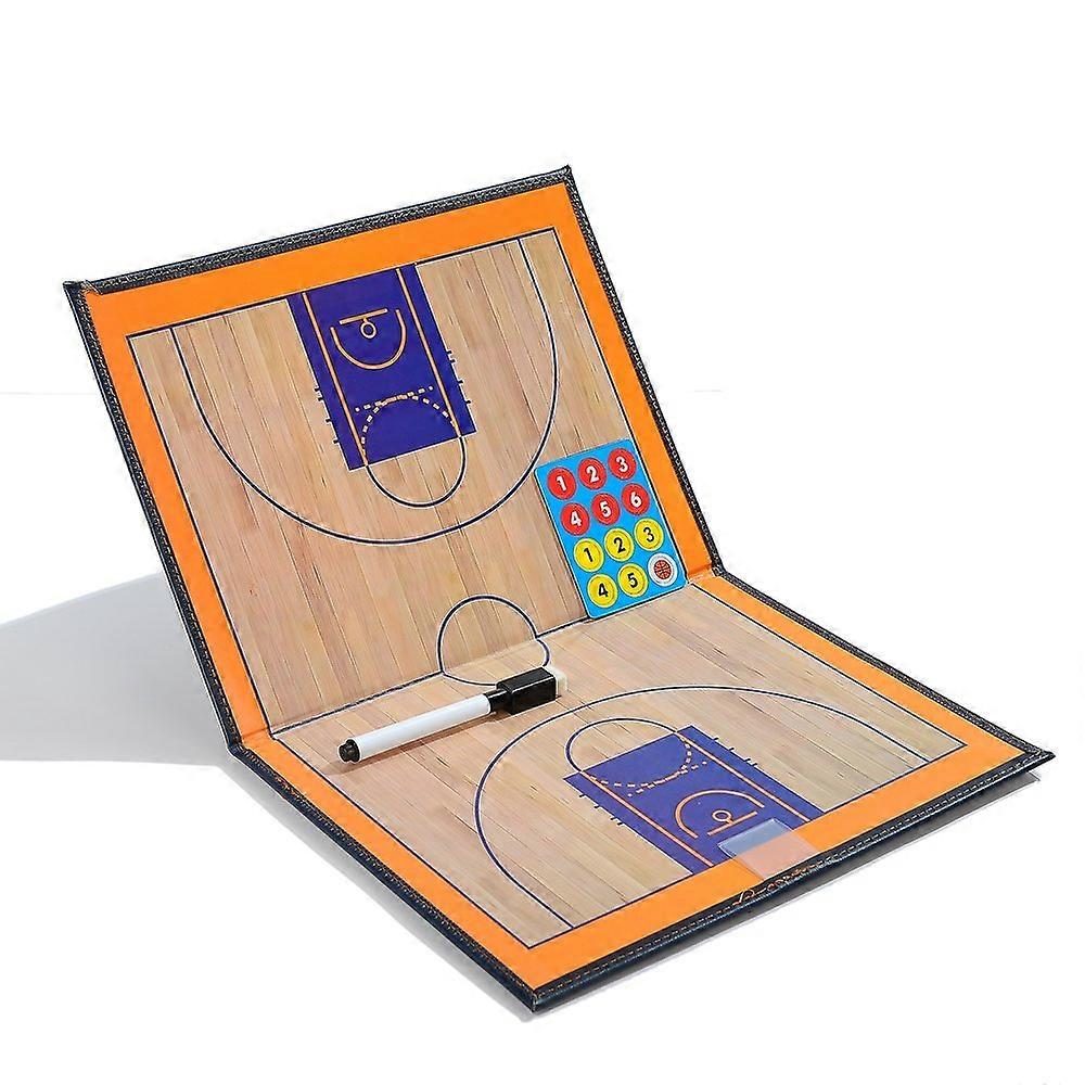 LYYS Folding Magnetic Basketball Coaching Basketball Board Coach Tactics Book