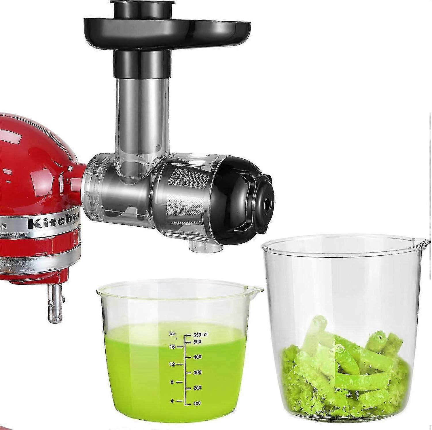 Slow Juicer Fruit And Vegetable Juice Extractor Citrus Squeezer For All Kitchenaid Blenders - Juicer Accessory