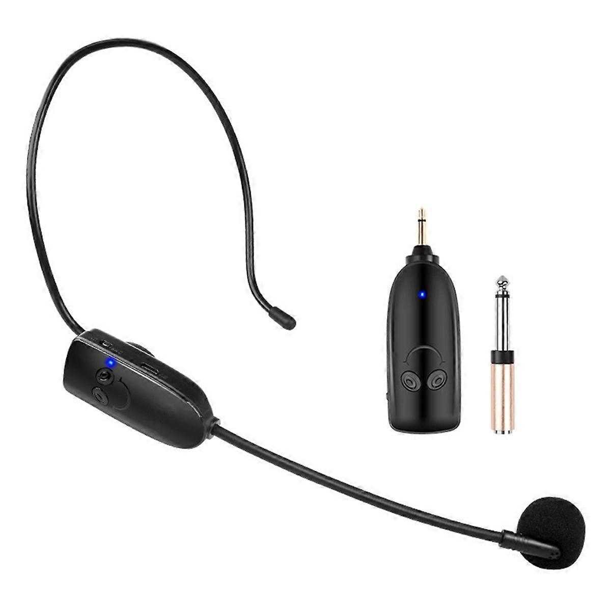 2 in1 Wireless Microphone Headset Transmitter Wireless Headset