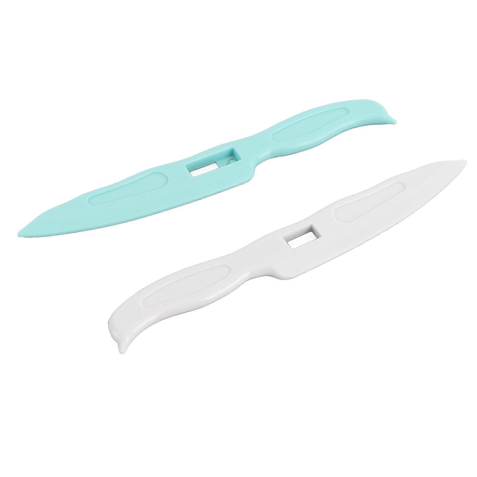 2Pcs ABS Paper Creaser Set Portable Craft Score & Fold Tool