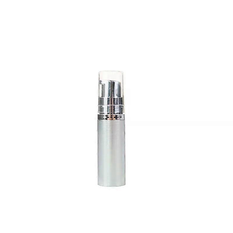 Luxury Empty Airless Vacuum Pump Bottle Gold Silver Refillable Bottles for Travel Cosmetic Lotion Container