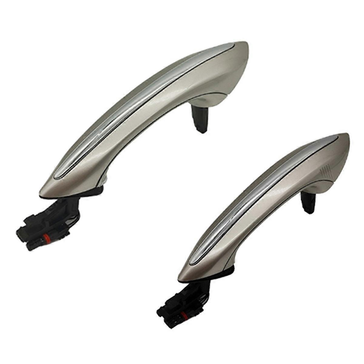 Left+Right Exterior Door Handle for 5 Series F18 GT F07 7 Series F02 Rear Left 51217231933 Rear Rig