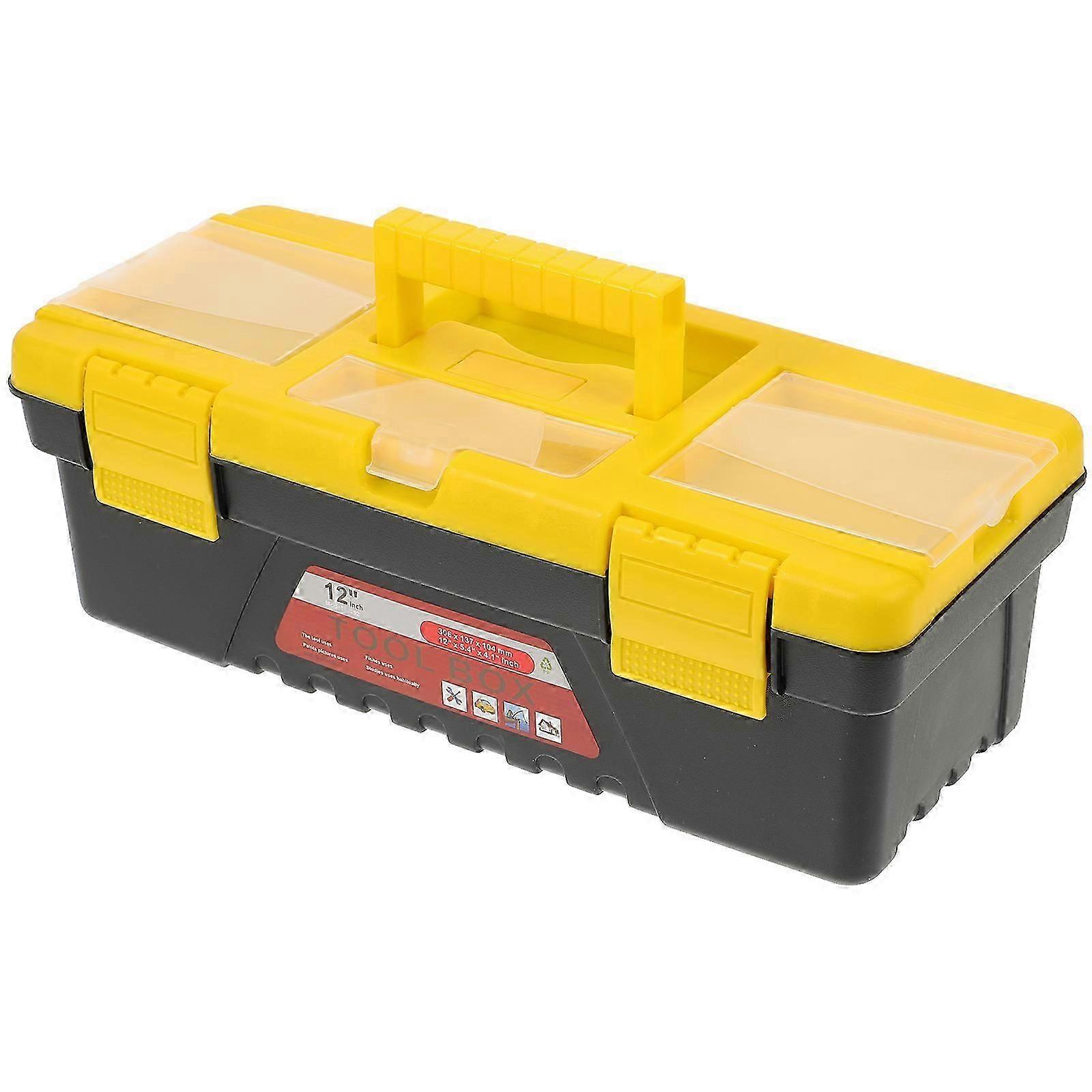 1pc Multi-function Toolbox Tool Storage Box Vehicle-mounted Toolbox Tools Storage Container well