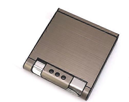 Zigarettenetui mit Plasma Feuerzeug Zigarettenbox Zigarettenspender Geschenk DHL