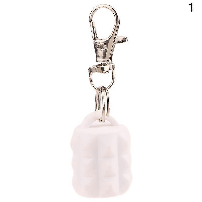 1/3 Pcs Silicone Lip Gloss Keychain Caps For Women Travel Convenient Beauty Product Accessories Travel Makeup Tool Accessory