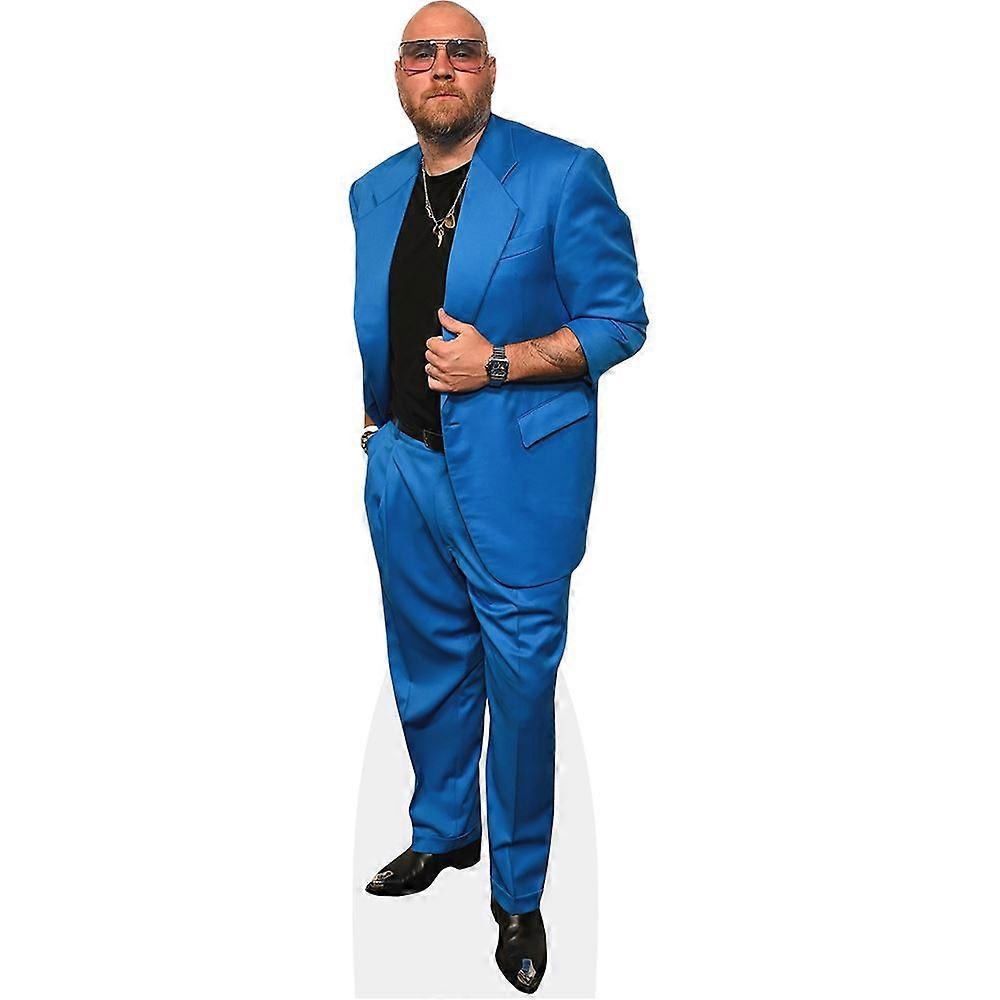 Dominic Lewis (Blue Suit) Cardboard Cutout (lifesize OR mini size). Standee. Stand Up.