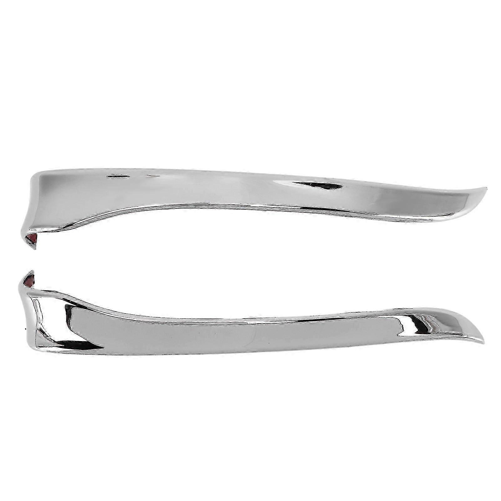 2024 2pcs Side Rearview Mirror Trim ABS Chrome Side Mirrors Strip Replacement for Mazda CX3 20152020