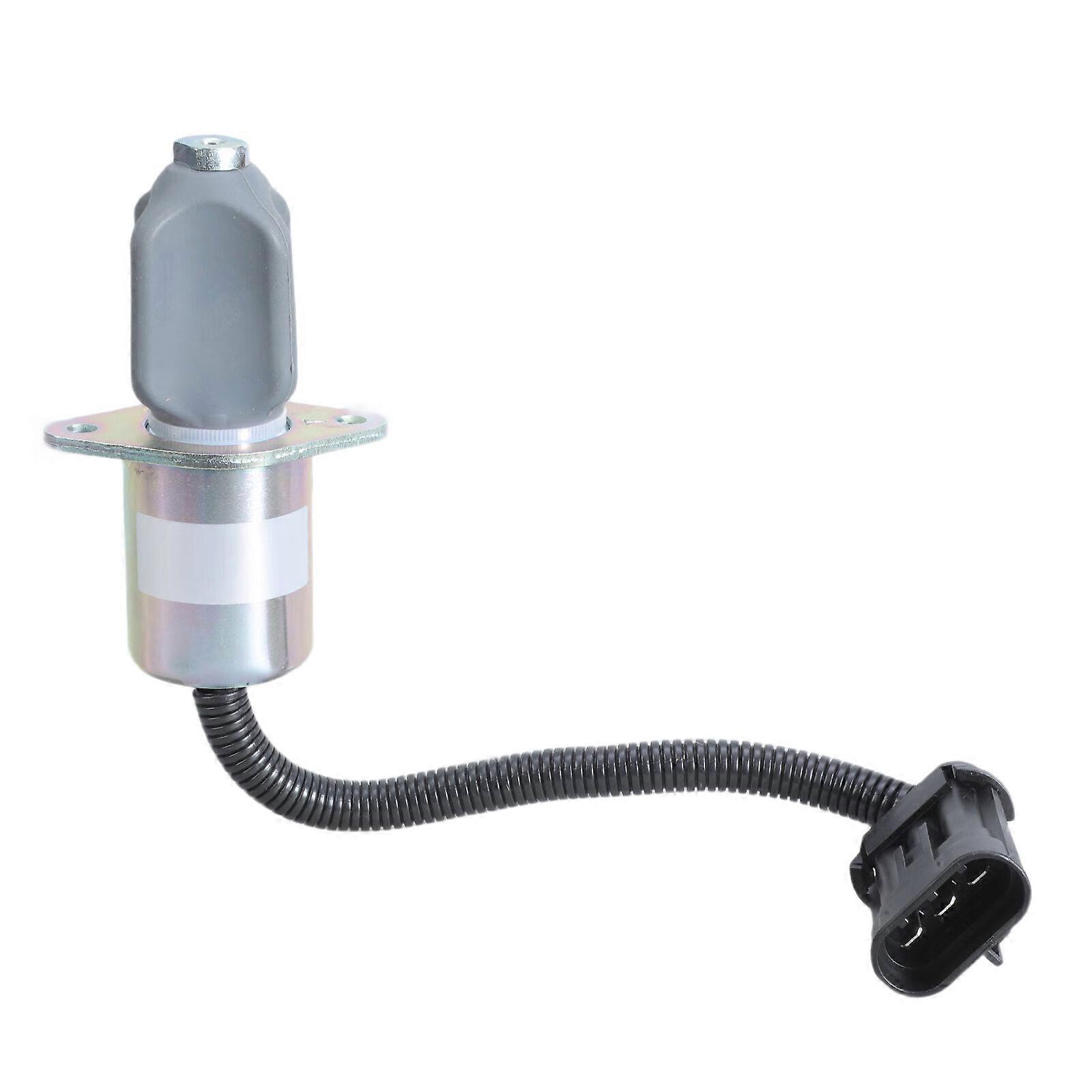 Fuel Shut Down Solenoid 6681513 12V Mechanical Processing Solenoid Simple Installs for Generators Quick & Simple Setups