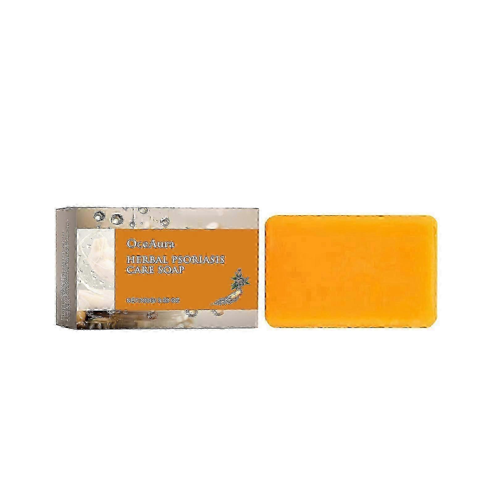 Herbal Psoriasis Care Soap, Soothing And Moisturizing Skin Refreshing Soap