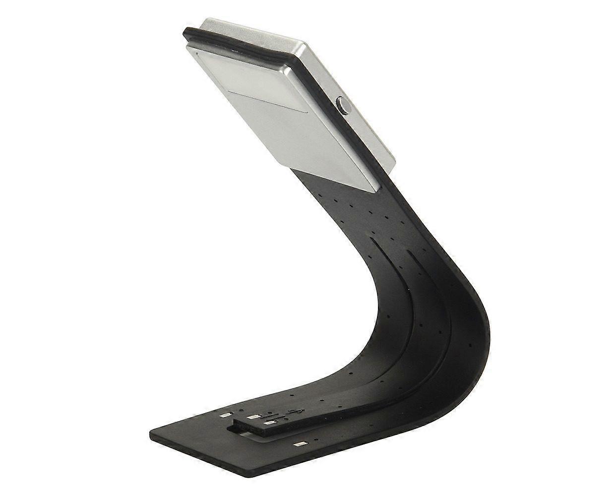 Portable LED Reading Lamp with Adjustable Clamp, Dimmable Brightness, Eye-Caring Light for Comfortable Reading