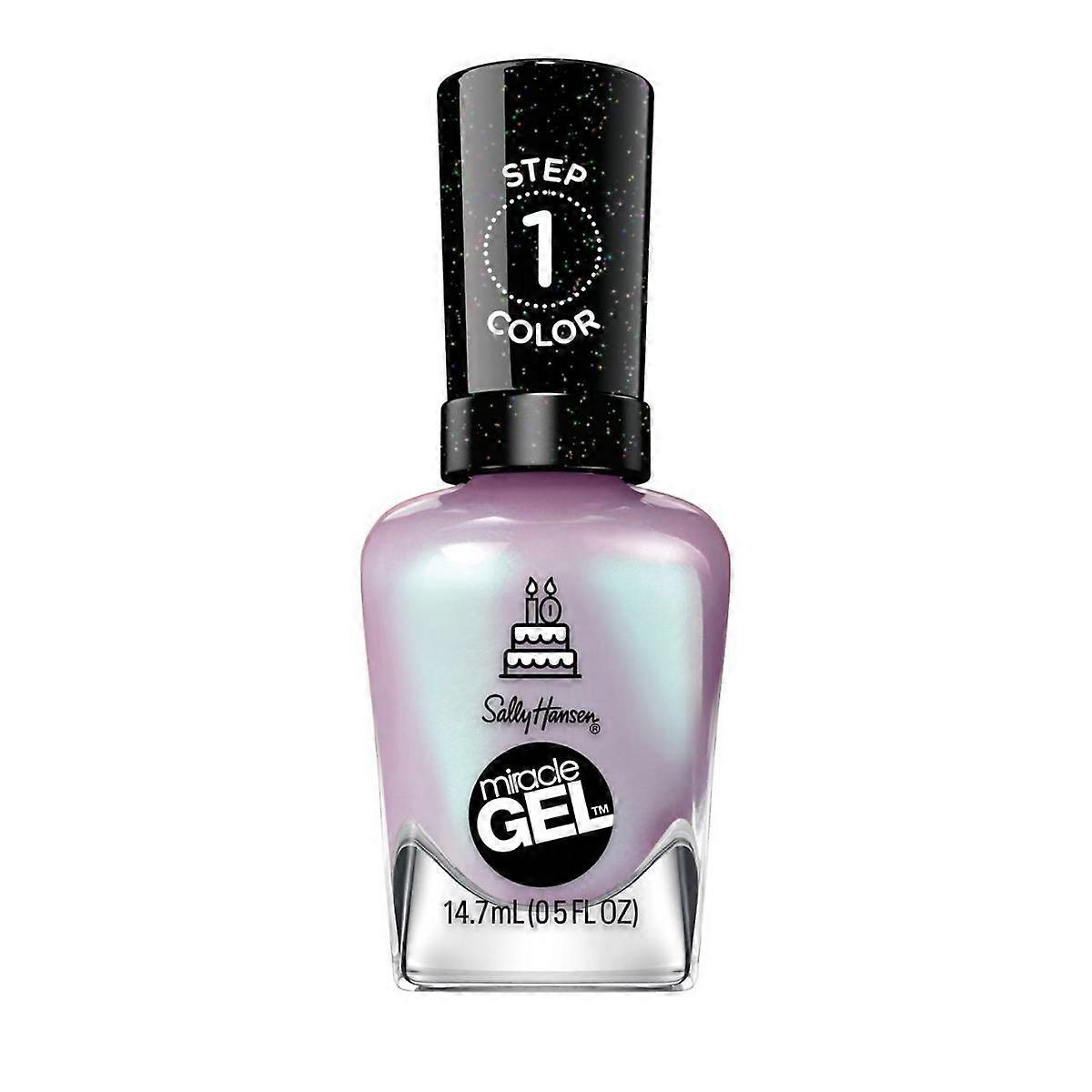 Sally Hansen Miracle 凝胶指甲油,派对系列凝胶 - 532 Affairy To Remember - 0.5 液量盎司