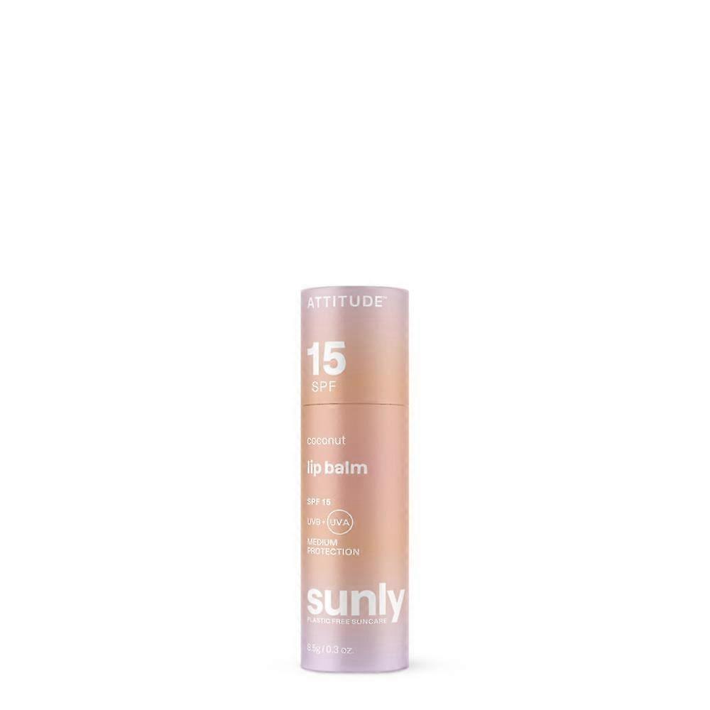 Attitude Sunly - 润唇膏 - 椰子 - SPF 15 - 8.5g
