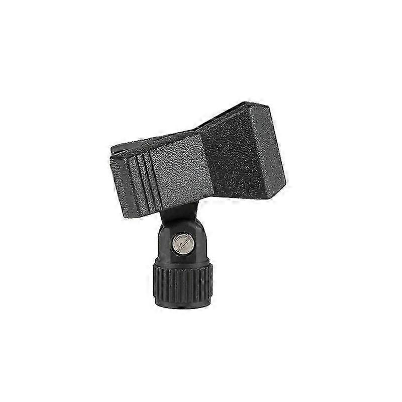 Mic Stand Clip Wired Wireless Microphone Spring Mount Mic Stand - Black