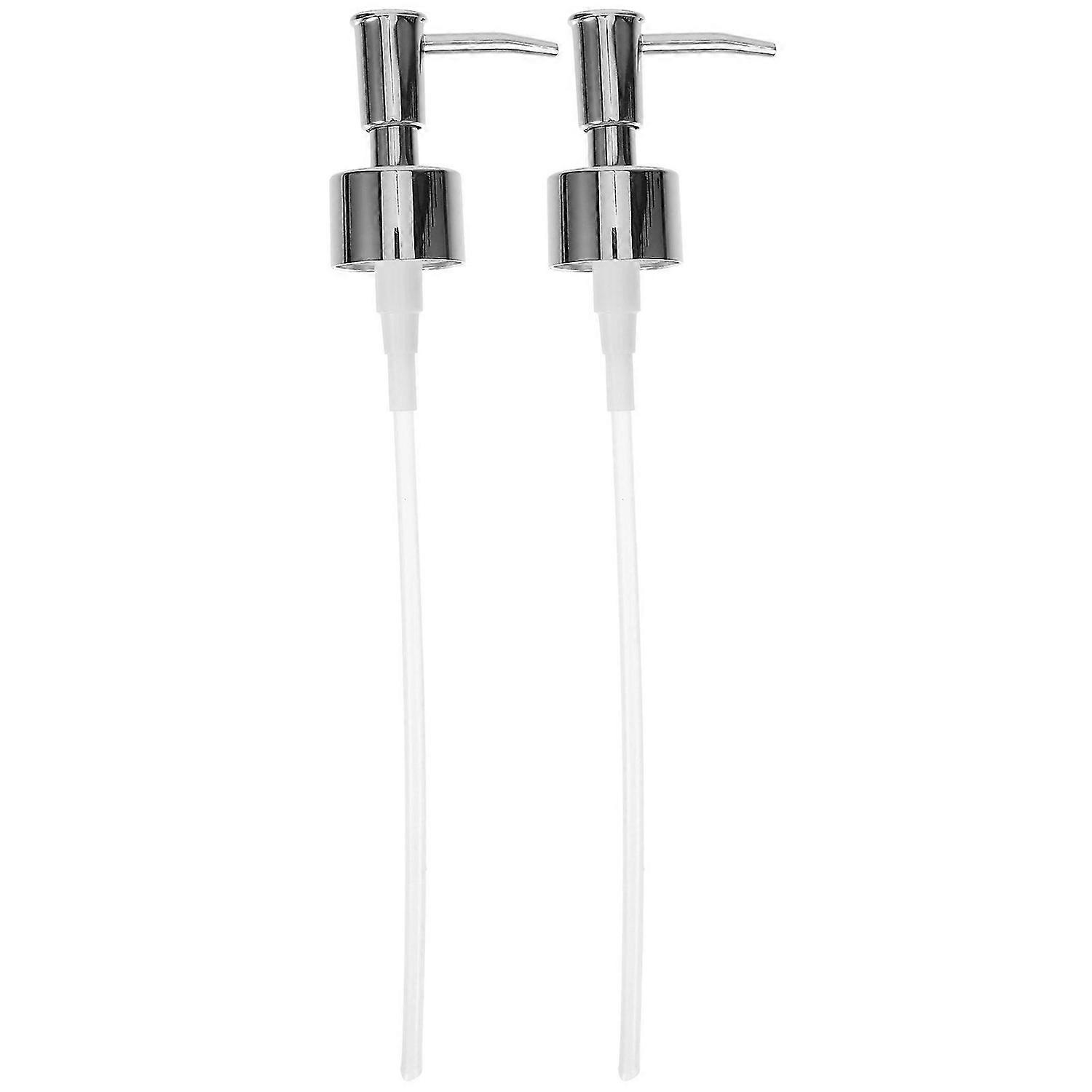 2Pcs Soap Dispenser Pump Lotion Bottle Pump Replacement Hand Soap Pump Shampoo Pump