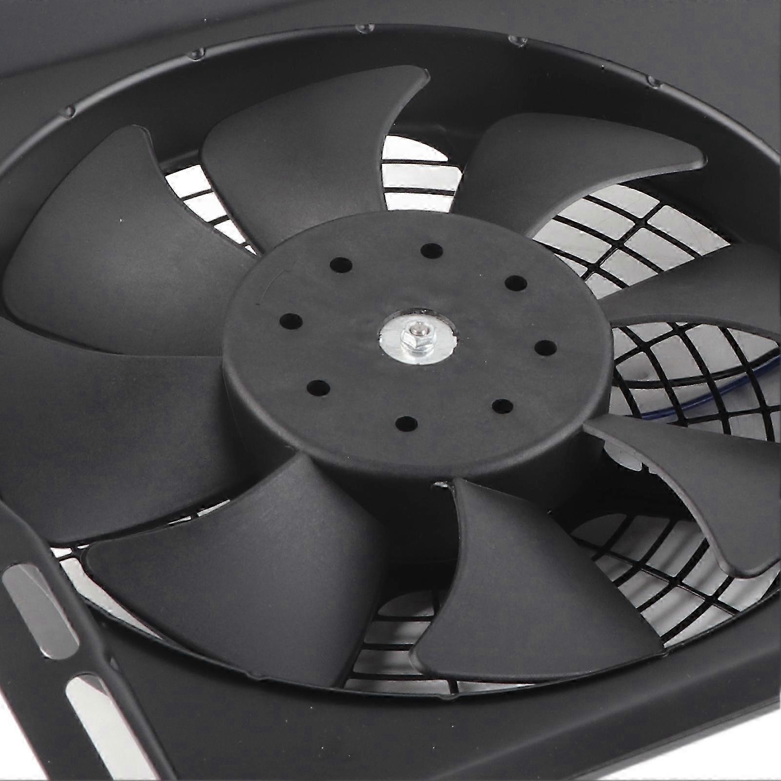 12V 80W Radiator Dual Cooling Fan with Iron Frame Designed for High Power Water Tank Heat Dissipation for Universal Vehicle Modifications