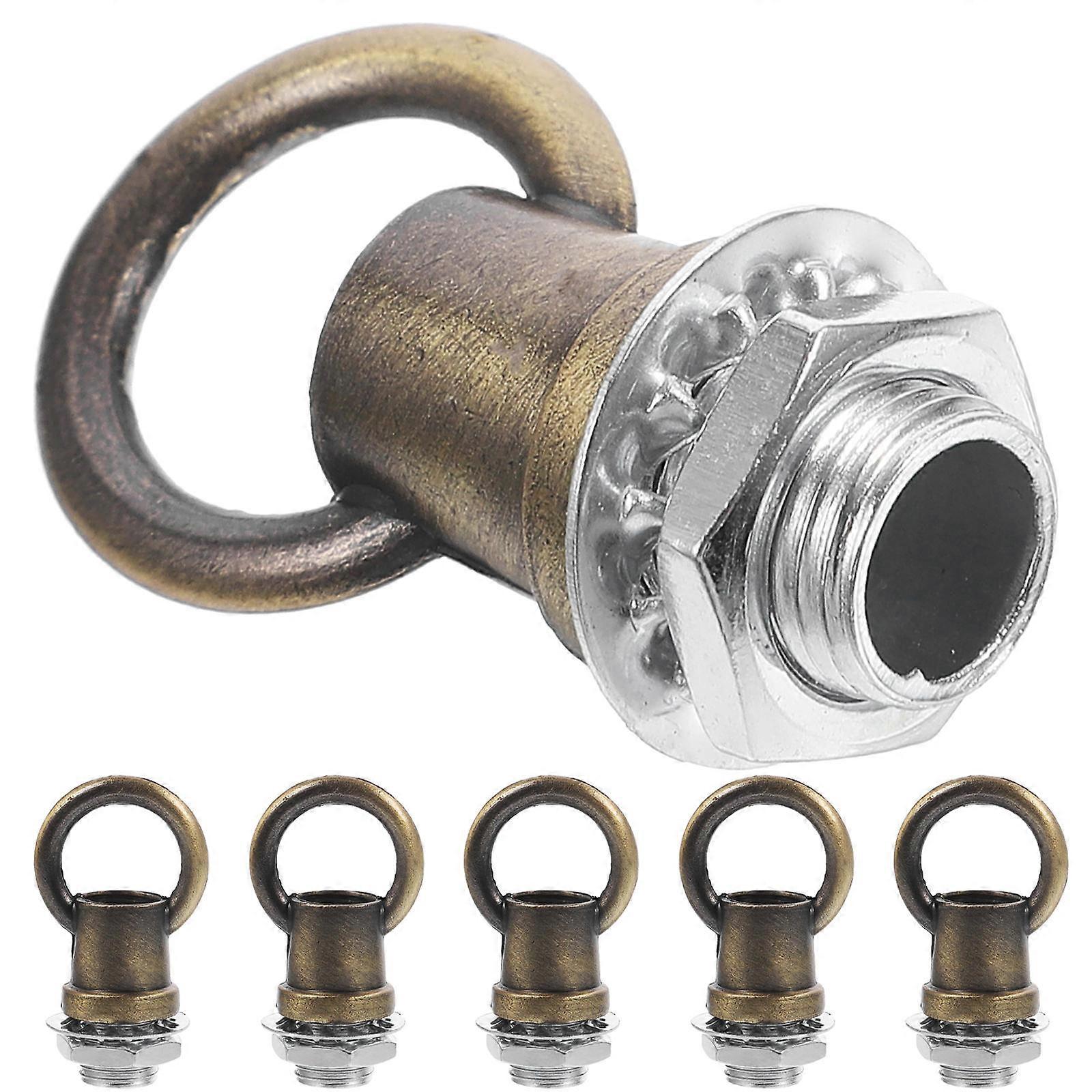 Light Fixture Eyebolts, Closed Hook M10 Threaded Hooks for Reliable Installation