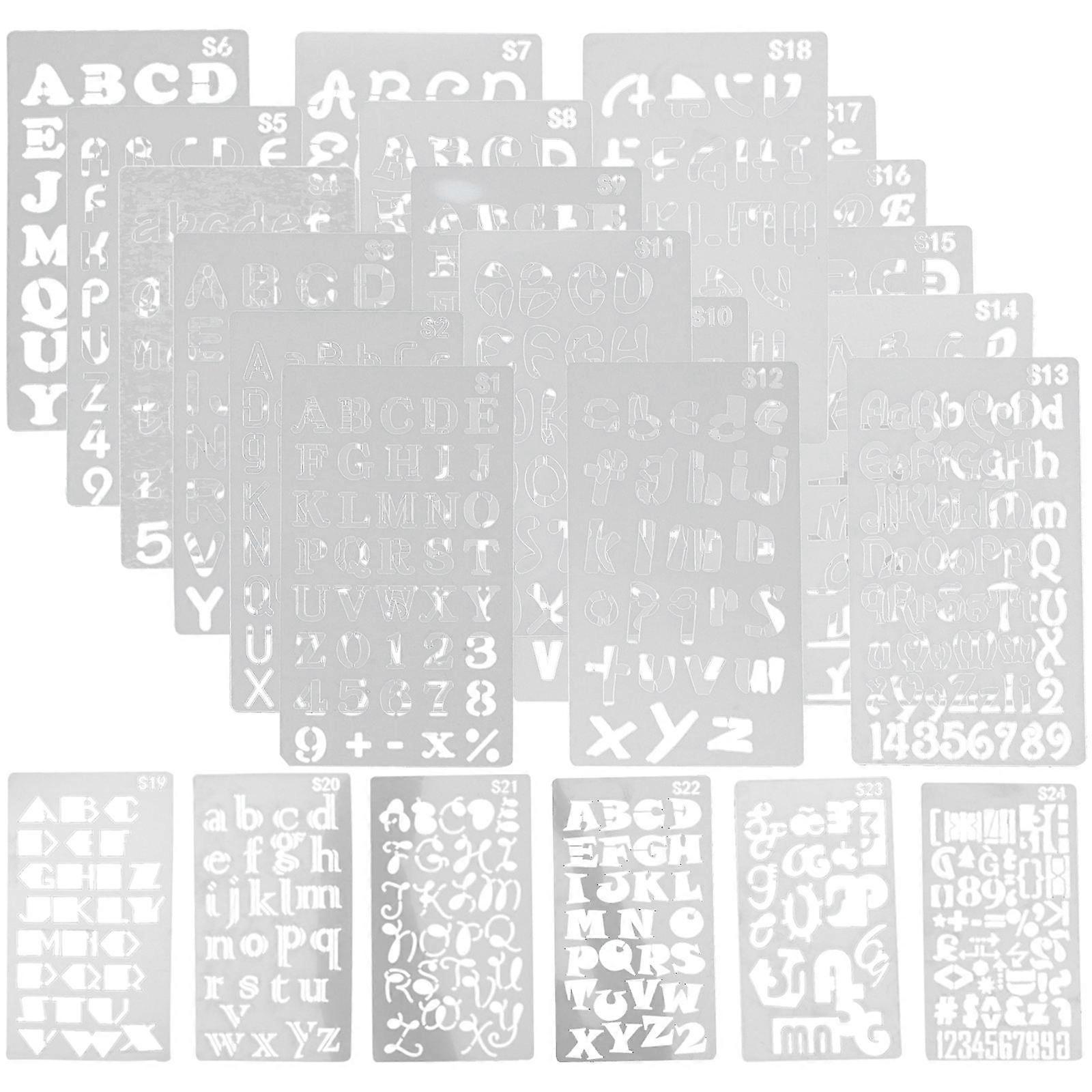Stencil Templates for Young Artists, Compact Size for Convenient Storage