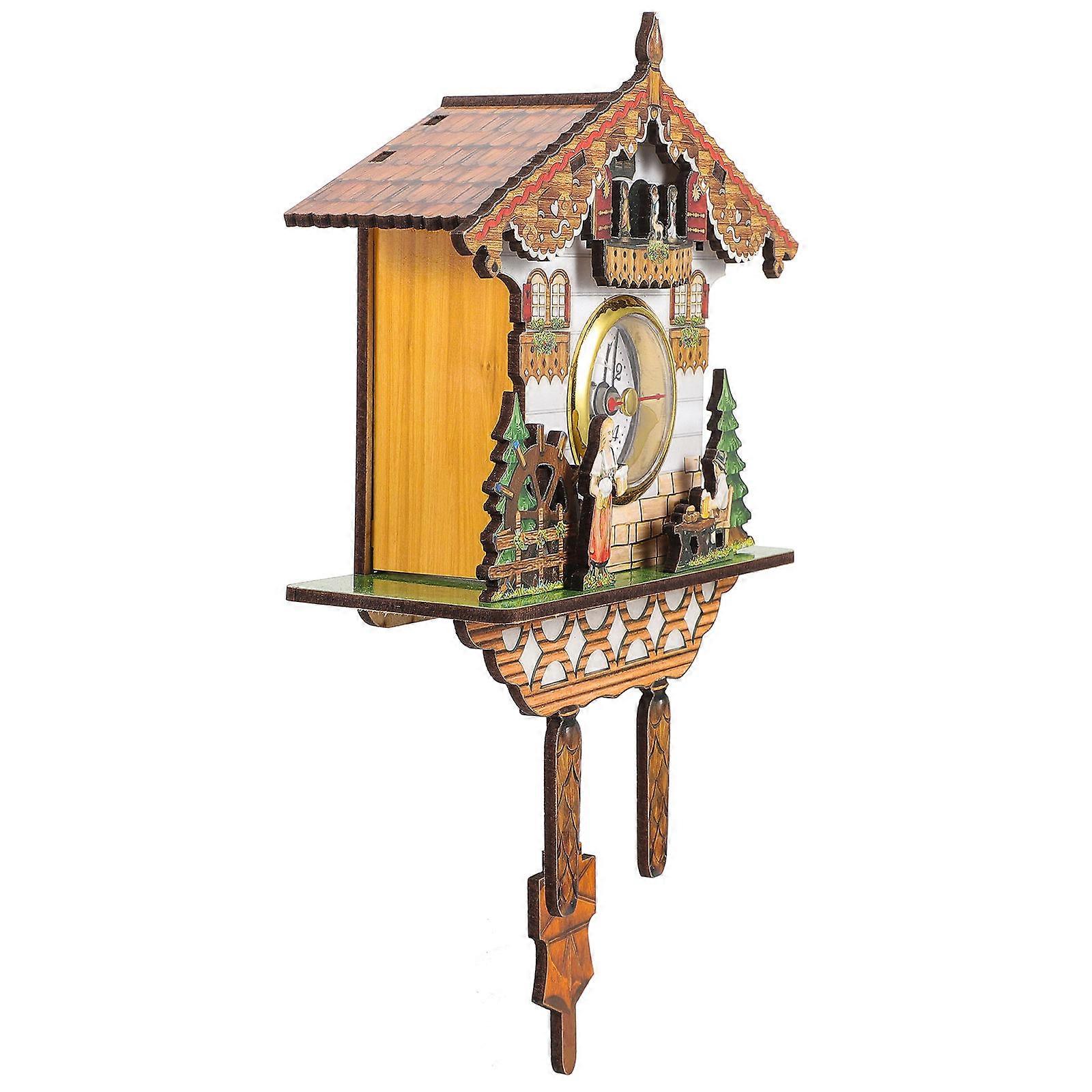 Functional Wall Clock with Material for Everyday Use