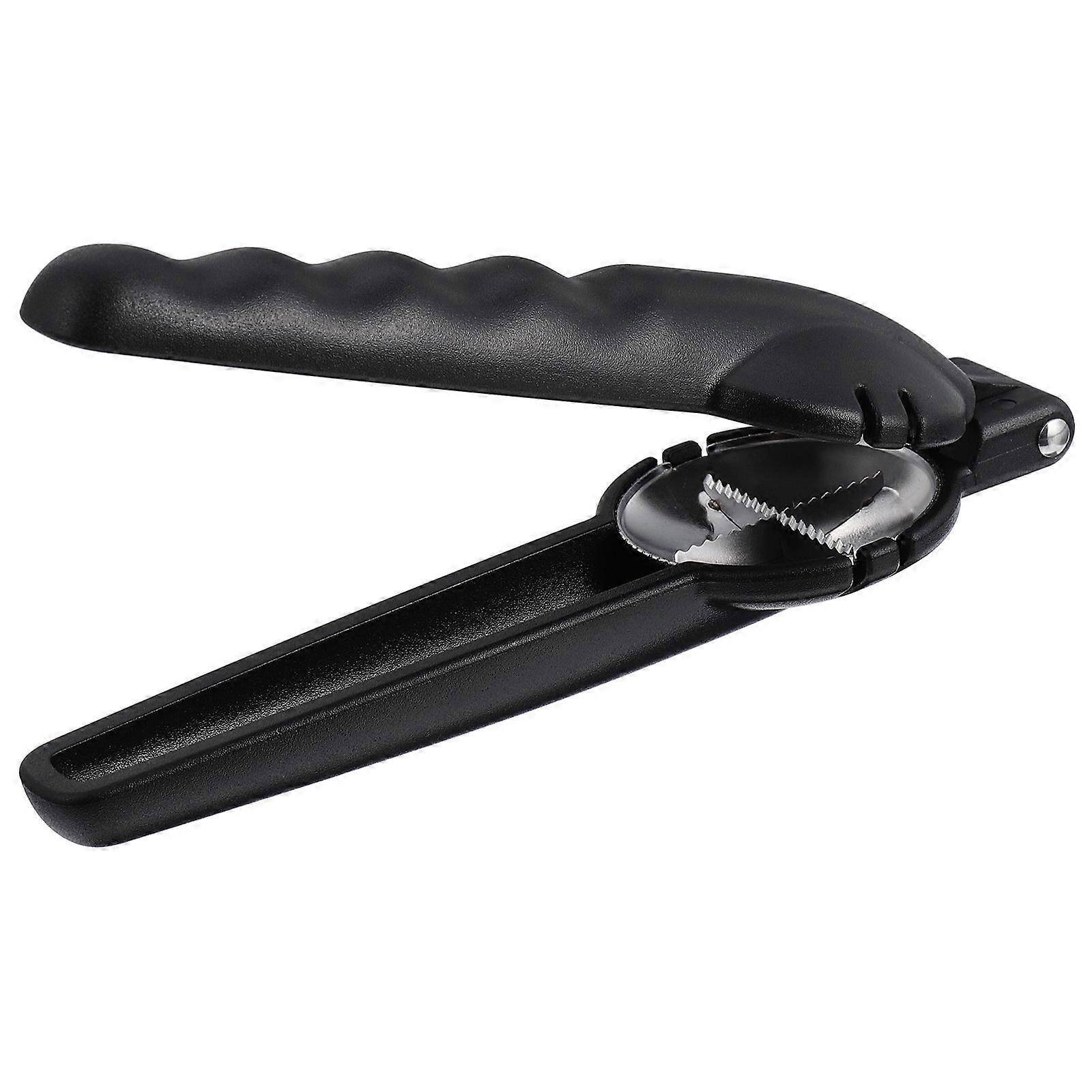 Handheld Nut Opener Reusable Nut Opener for Picnic 1Pcs Black 17.5X5.5X3.5CM Nut Lovers