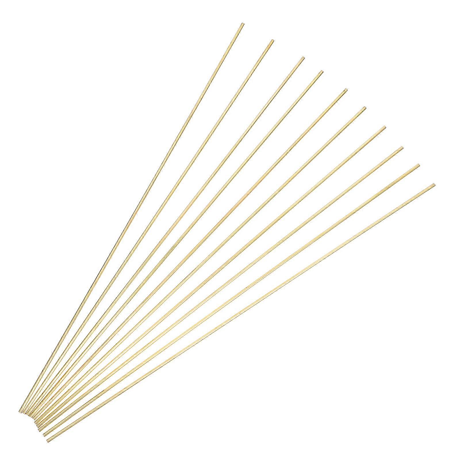 Clay Doll Crafting Flexible Copper Support Rods Precision Design Stable Support 20.00X0.15X0.15cm 10Pcs