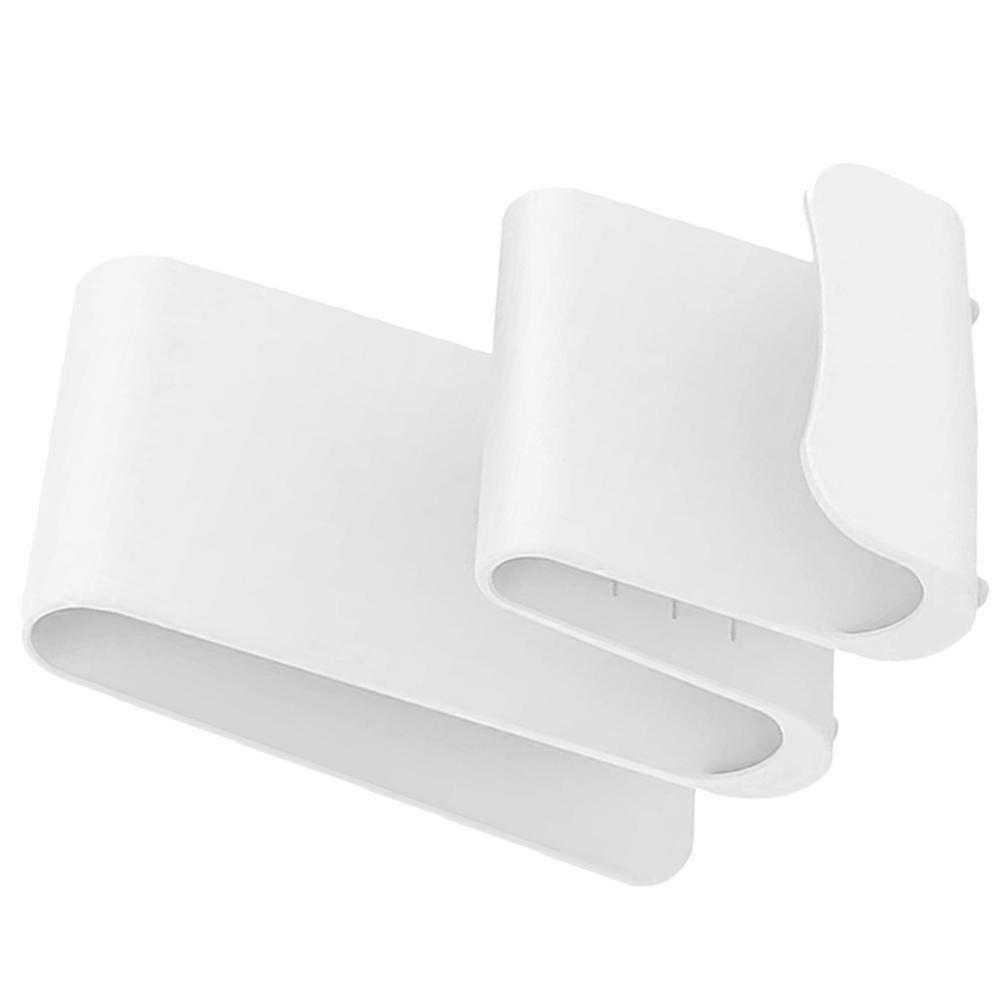 Pot Lid Organizer Space Saving Kitchen Organization White 14.3X12X8.3CM Multi-functional Storage 1Set