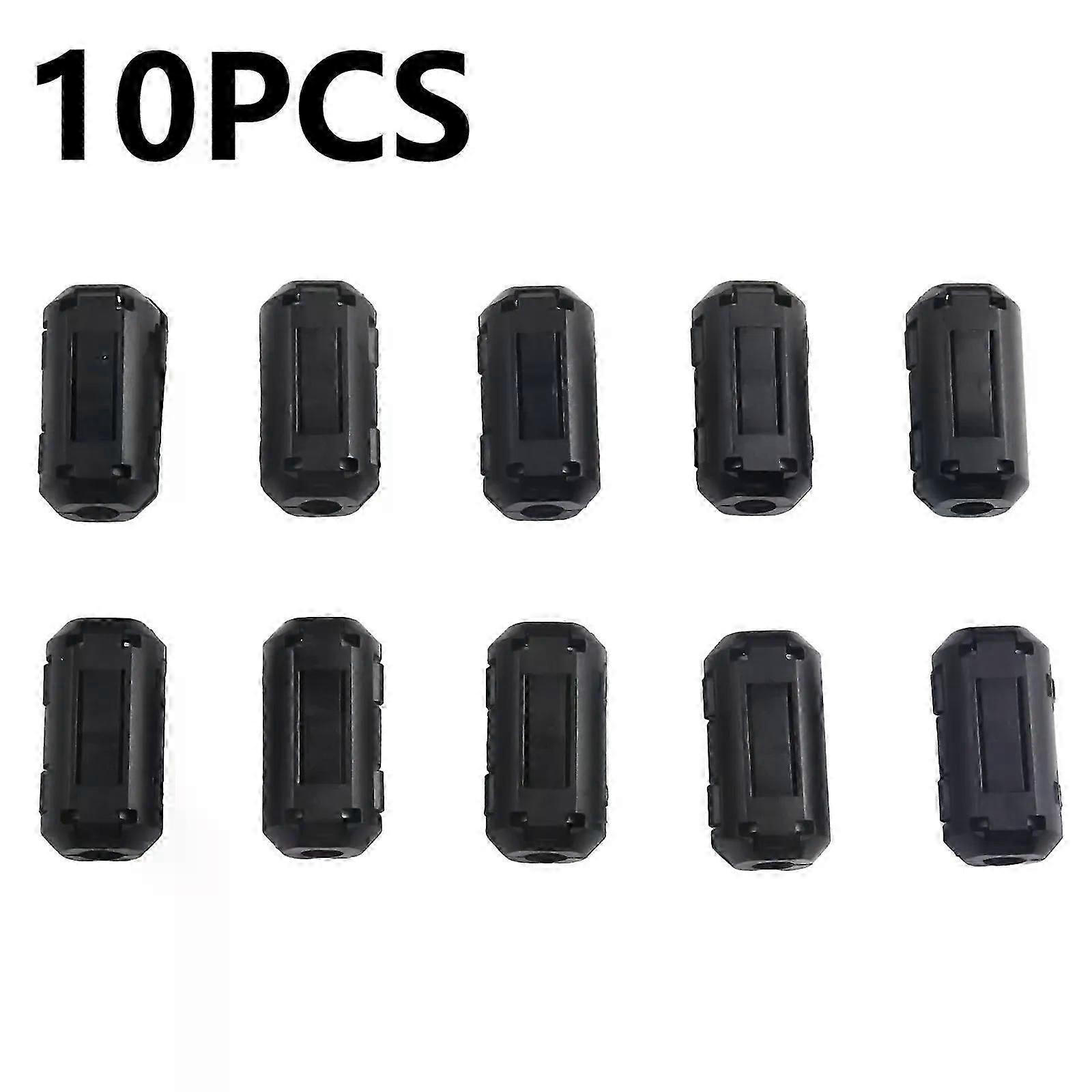 10Pcs/set TDK 5mm Ferrite Core Noise Suppressor Filter Ring Cable Clamp RFI EMI Fits 5mm Diameter Cables