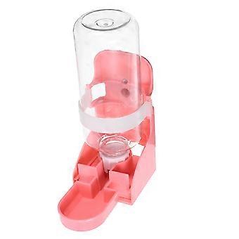 Hamster Feeder Flaske Sikker Drikke Hjemmebrug Pink Farve Rustfrit Stål 1Set