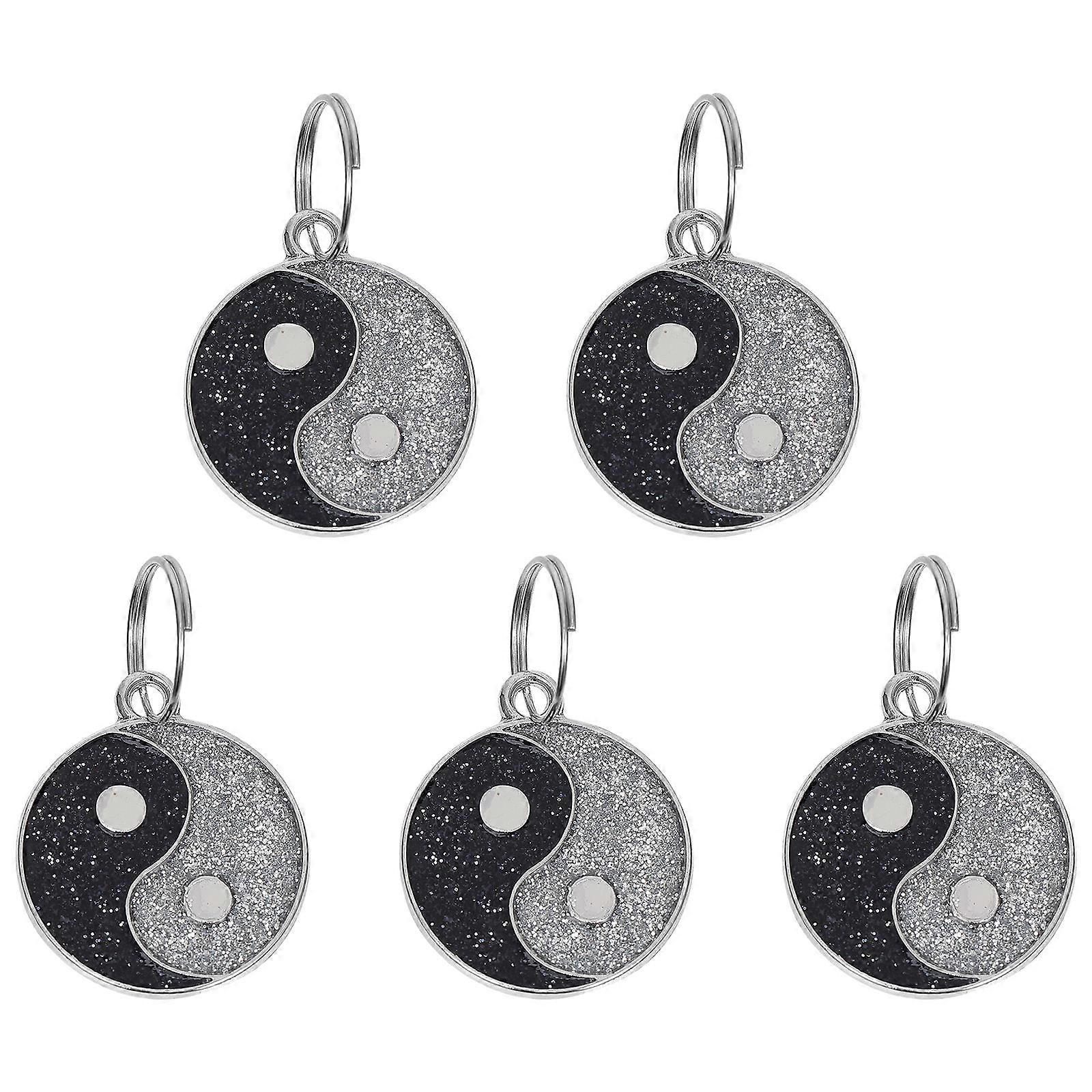 Durable Zinc Alloy Pet Tag for Dog Cat with Stylish Design and Premium Finish Black