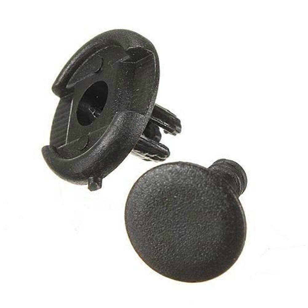 Push Pin Retainers Rivet Fastener Retainer Pin Clips for Vehicles 100Set